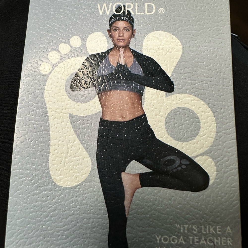 Perfect Balance World Black Leggings- Yoga - Pilates - Barre -Workout Leggings - Picture 7 of 7